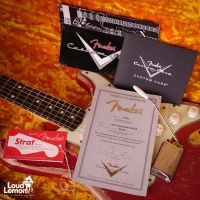 Fender Custom Shop 1960 Stratocaster Relic Faded Dakota Red 2013 USA электрогитара