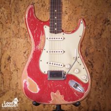 Fender Custom Shop 1960 Stratocaster Relic Faded Dakota Red 2013 USA электрогитара