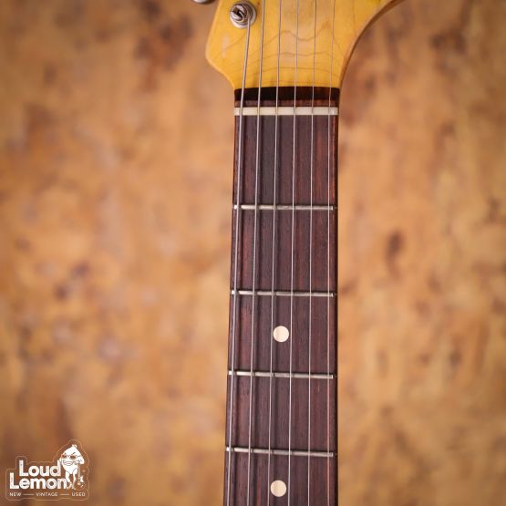 Fender Custom Shop 1960 Stratocaster Relic Faded Dakota Red 2013 USA электрогитара
