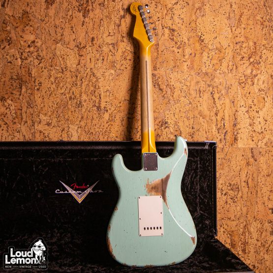 Fender Custom Shop 57 Stratocaster Wildwood Relic Surf Green 2020 USA электрогитара
