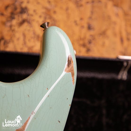 Fender Custom Shop 57 Stratocaster Wildwood Relic Surf Green 2020 USA электрогитара