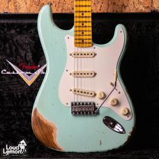 Fender Custom Shop 57 Stratocaster Wildwood Relic Surf Green 2020 USA электрогитара