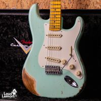 Fender Custom Shop 57 Stratocaster Wildwood Relic Surf Green 2020 USA электрогитара