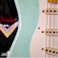 Fender Custom Shop 57 Stratocaster Wildwood Relic Surf Green 2020 USA электрогитара
