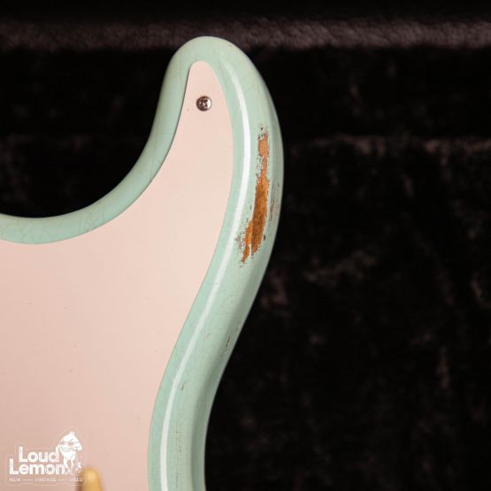 Fender Custom Shop 57 Stratocaster Wildwood Relic Surf Green 2020 USA электрогитара
