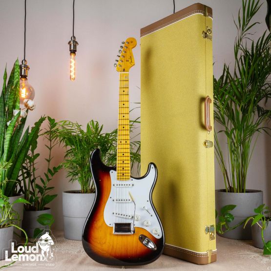 Fender Custom Shop Eric Clapton Stratocaster Journeyman Sunburst 2017 USA электрогитара