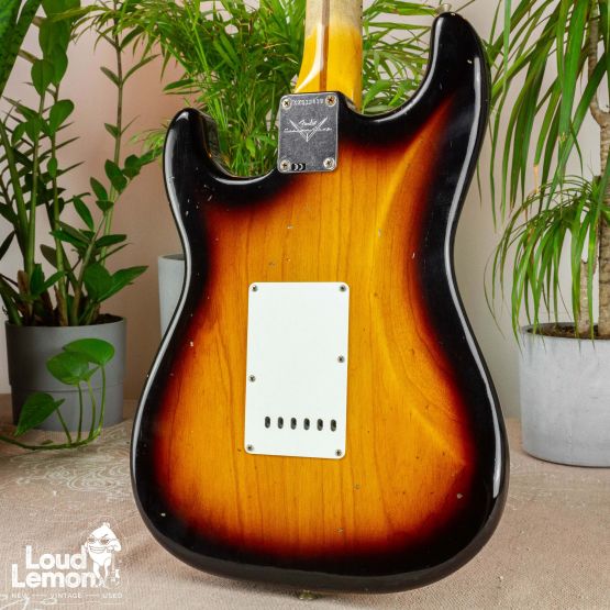 Fender Custom Shop Eric Clapton Stratocaster Journeyman Sunburst 2017 USA электрогитара