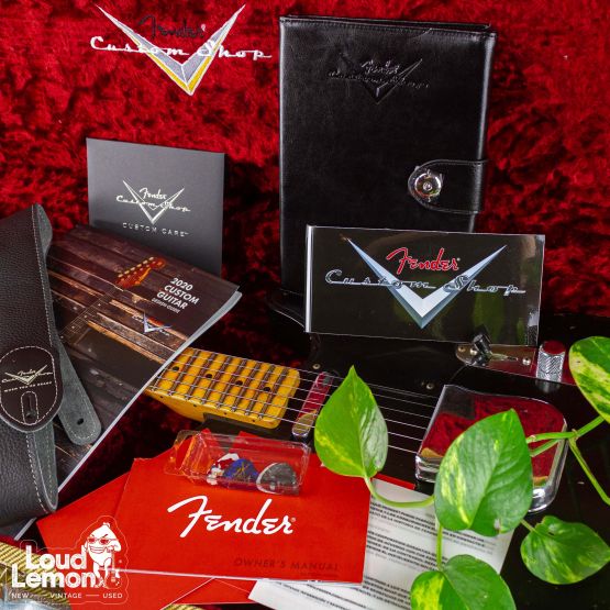 Fender Custom Shop Double Esquire Limited Edition Relic Black электрогитара