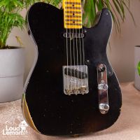 Fender Custom Shop Double Esquire Limited Edition Relic Black электрогитара