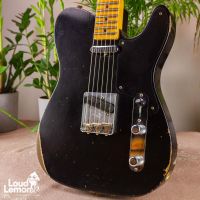 Fender Custom Shop Double Esquire Limited Edition Relic Black электрогитара
