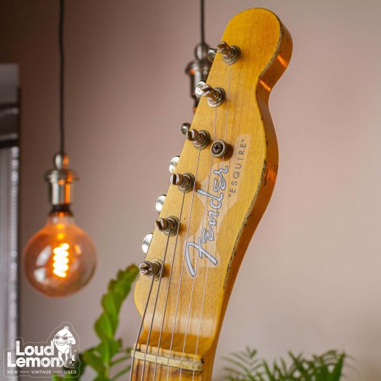 Fender Custom Shop Double Esquire Limited Edition Relic Black электрогитара