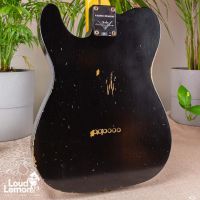 Fender Custom Shop Double Esquire Limited Edition Relic Black электрогитара