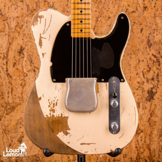 Fender Custom Shop Jeff Beck Esquire Masterbuilt by Greg Fessler White Blonde 2006 USA электрогитара