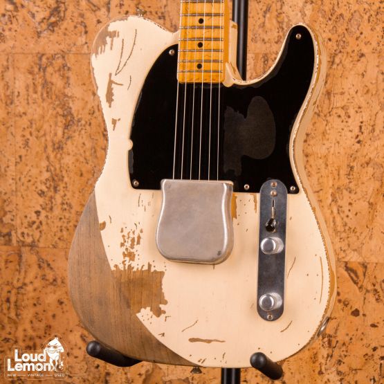 Fender Custom Shop Jeff Beck Esquire Masterbuilt by Greg Fessler White Blonde 2006 USA электрогитара