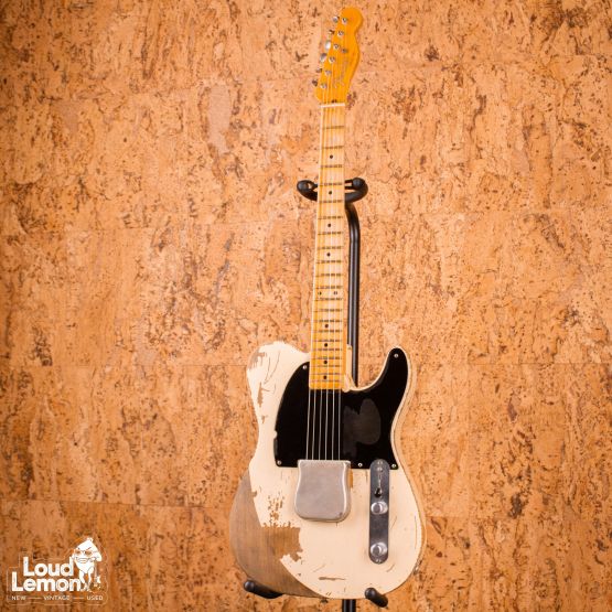 Fender Custom Shop Jeff Beck Esquire Masterbuilt by Greg Fessler White Blonde 2006 USA электрогитара