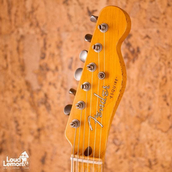 Fender Custom Shop Jeff Beck Esquire Masterbuilt by Greg Fessler White Blonde 2006 USA электрогитара
