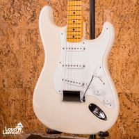Fender Custom Shop Jimmie Vaughan Stratocaster Aged Olympic White 2019 USA электрогитара