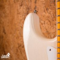 Fender Custom Shop Jimmie Vaughan Stratocaster Aged Olympic White 2019 USA электрогитара