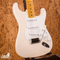 Fender Custom Shop Jimmie Vaughan Stratocaster Aged Olympic White 2019 USA электрогитара