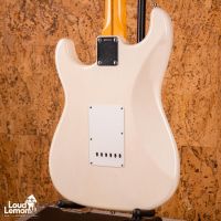Fender Custom Shop Jimmie Vaughan Stratocaster Aged Olympic White 2019 USA электрогитара