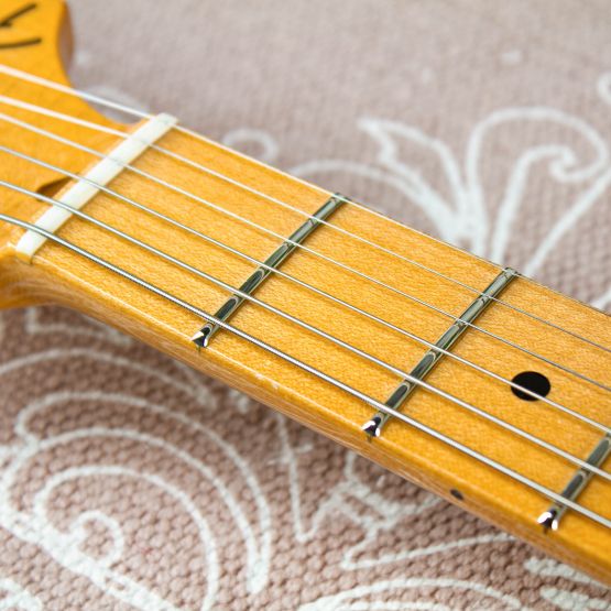 Fender Custom Shop Jimmie Vaughan Stratocaster Aztec Gold Relic 2018 USA электрогитара