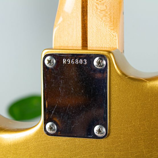 Fender Custom Shop Jimmie Vaughan Stratocaster Aztec Gold Relic 2018 USA электрогитара