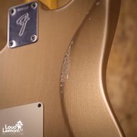 Fender Custom Shop Masterbuilt Dennis Galuszka NAMM Limited '65 Stratocaster Relic Firemist Gold 2011 USA электрогитара