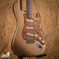 Fender Custom Shop Masterbuilt Dennis Galuszka NAMM Limited '65 Stratocaster Relic Firemist Gold 2011 USA электрогитара
