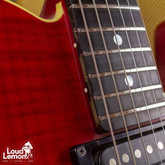 Fender Custom Shop Set Neck Telecaster Transparent Red 1990 USA электрогитара