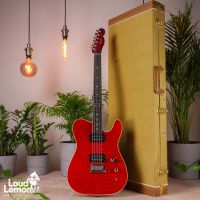 Fender Custom Shop Set Neck Telecaster Transparent Red 1990 USA электрогитара