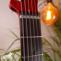 Fender Custom Shop Set Neck Telecaster Transparent Red 1990 USA электрогитара