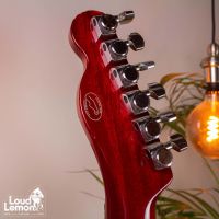 Fender Custom Shop Set Neck Telecaster Transparent Red 1990 USA электрогитара