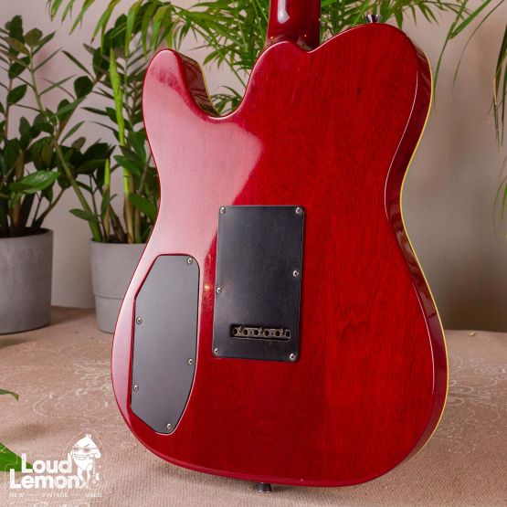 Fender Custom Shop Set Neck Telecaster Transparent Red 1990 USA электрогитара