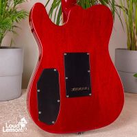 Fender Custom Shop Set Neck Telecaster Transparent Red 1990 USA электрогитара