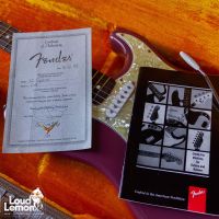 Fender Custom Shop Special 62 Stratocaster Burgundy Mist Metallic 1993 USA электрогитара