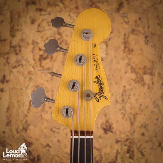 Fender Custom Shop Time Machine 1960 Relic Jazz Bass Faded 3-Color Sunburst 2012 USA