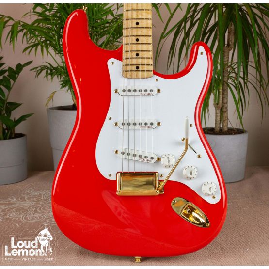Fender Custom Shop '56 NOS Stratocaster Fiesta Red 2000 USA электрогитара