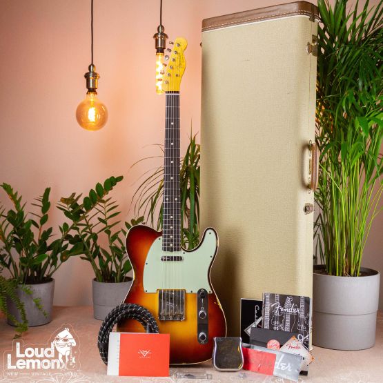 Fender Custom Shop '60 Telecaster Relic Sunburst 2015 USA электрогитара