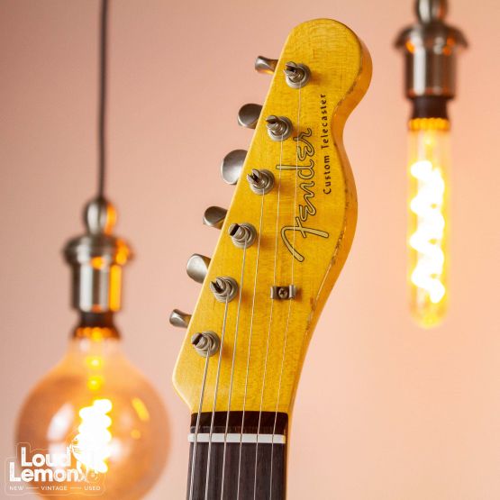 Fender Custom Shop '60 Telecaster Relic Sunburst 2015 USA электрогитара