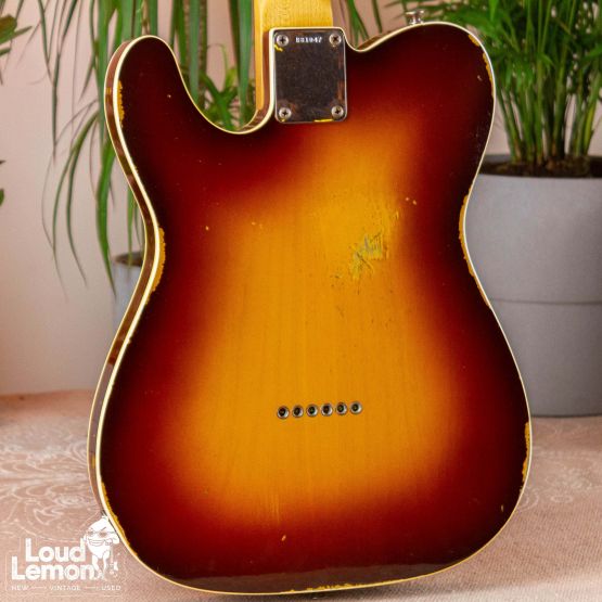 Fender Custom Shop '60 Telecaster Relic Sunburst 2015 USA электрогитара