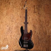 Fender Deluxe Active Jazz Bass V Black 2008 Mexico бас-гитара