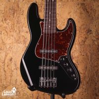 Fender Deluxe Active Jazz Bass V Black 2008 Mexico бас-гитара