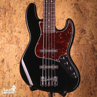 Fender Deluxe Active Jazz Bass V Black 2008 Mexico бас-гитара