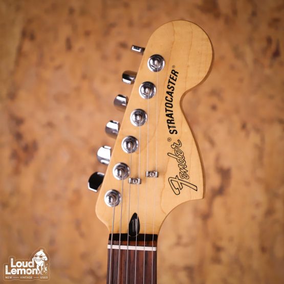 Fender Deluxe Roadhouse Stratocaster Sonic Blue 2013 Mexico электрогитара