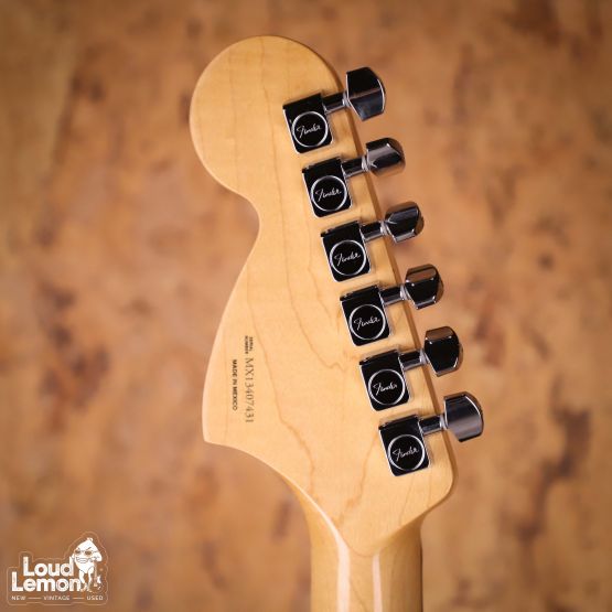 Fender Deluxe Roadhouse Stratocaster Sonic Blue 2013 Mexico электрогитара