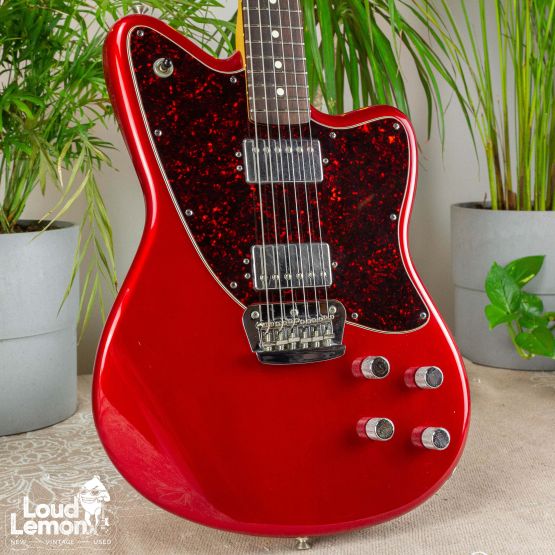 Fender Deluxe Series Toronado HH Candy Apple Red 1998 Mexico электрогитара