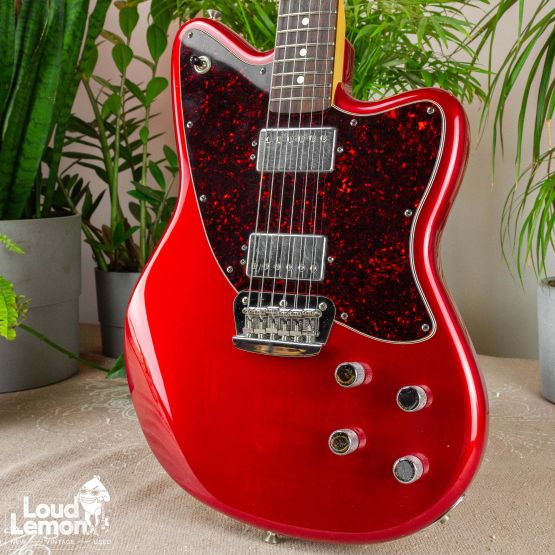 Fender Deluxe Series Toronado HH Candy Apple Red 1998 Mexico электрогитара