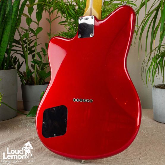 Fender Deluxe Series Toronado HH Candy Apple Red 1998 Mexico электрогитара