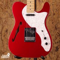 Fender Deluxe Telecaster Thinline Candy Apple Red 2020 Mexico электрогитара