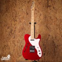 Fender Deluxe Telecaster Thinline Candy Apple Red 2020 Mexico электрогитара